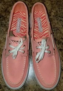 Zapatos de barco Sperrys Topsider Biscayne coral para mujer talla 9M sin caja - Imagen 1 de 15