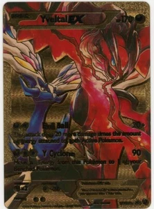 Carta collezionabile Yveltal Pokemon lamina d'oro Basic HP170 2023 - Foto 1 di 2