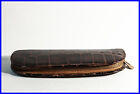 1950's made Brown Pelikan case etui pouch / f 2 fountain pens