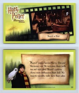 Hagrid As Host #55 Harry Potter & The Sorcerer's Stone 2001 WOTC Trading Card - Picture 1 of 1