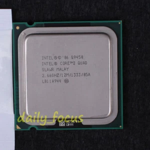 Intel Core 2 Quad Q9450 SLAWR 2.66 GHz EU80569PJ067N CPU 1333 MHz LGA 775 12 MB - Picture 1 of 2