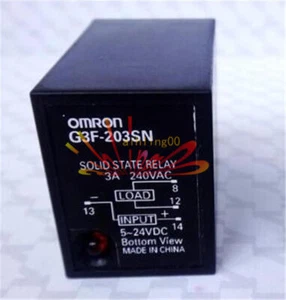 ONE Omron Relè Stato Solido G3F-203SN 5-24VDC NUOVO - Foto 1 di 1