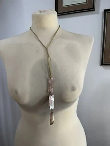 ~FRU FRU~SHELL NECKLACE~STATEMENT~BOHO HIPPY~NEW - Picture 1 of 2