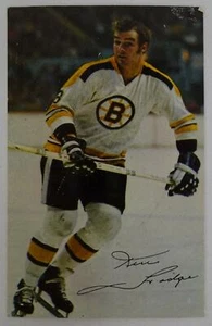 Boston Bruins Ken Hodge 1972 Signed Picture Trading Card A7 - Picture 1 of 5