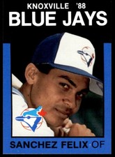1988 Best Knoxville Blue Jays Junior Felix Knoxville Blue Jays #2