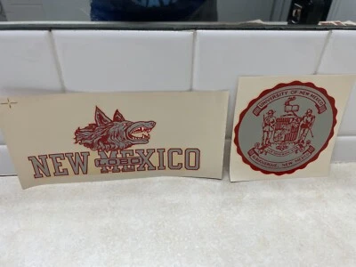 Vintage Angelus Decal - University of New Mexico Lobos Foto 1 de 4