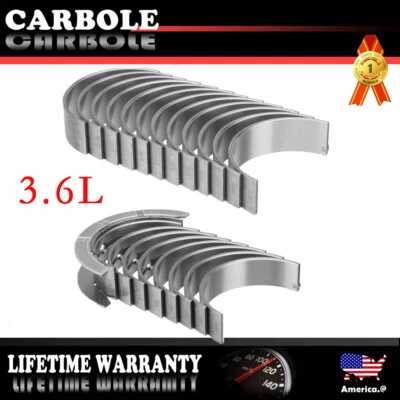 Main & Rod Bearing Kit For 2012-17 Chevrolet Caprice Cadillac GMC Acadia 3.6L V6 - Image 1 of 4