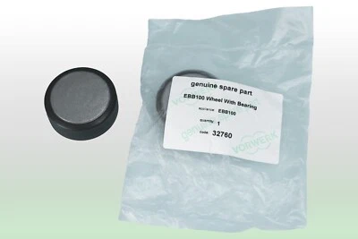 VORWERK FOLLETTO Original Vorwerk Kobold EBB100 Seitenrad Hinterrad Laufrad Rolle Laufrolle (2x)