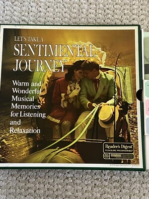Let's Take a Sentimental Journey Readers Digest album set Vinyl Records Box NM - Image 1 of 4