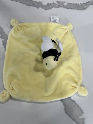 Burt's Bees Baby Lovey Acurrucado Abejorro Peluche Amarillo Algodón Orgánico Usado en Excelente Condición Foto 1 de 3