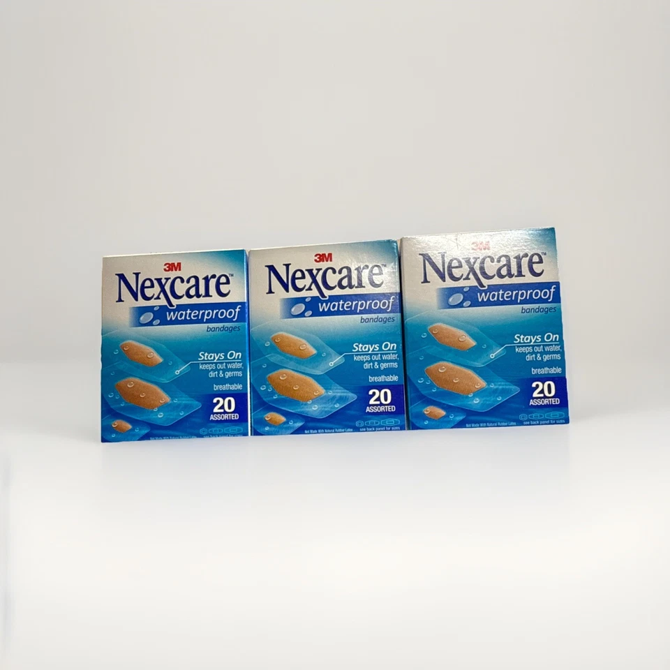 Nexcare Impermeable Surtido 20 unidades X 3 paquetes Foto 1 de 1