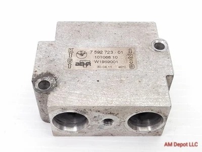 2011 BMW 535i N55 F10 xDrive AWD Transmission Cooler Lines Thermostat 7592723 - Image 1 of 4