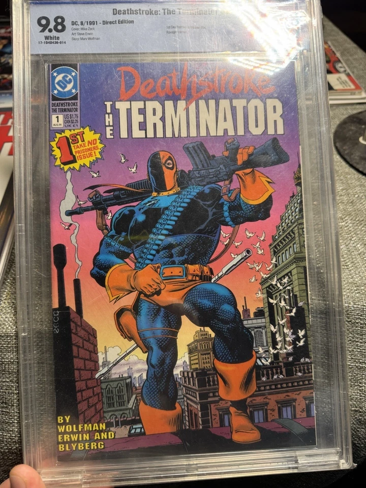 Deathstroke The Terminator #1 Graded 9.8 - Image 1 of 1