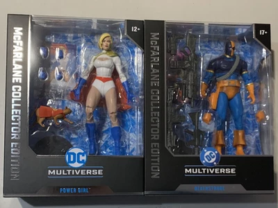 Lote Power Girl & Deathstroke DC McFarlane Edición Coleccionista #46 The Terminator Foto 1 de 4