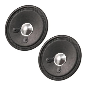 1W 8 Ohm Micro Interno Altoparlante Magnete Altoparlante 77mm Diametro 2pz - Photo 1/5