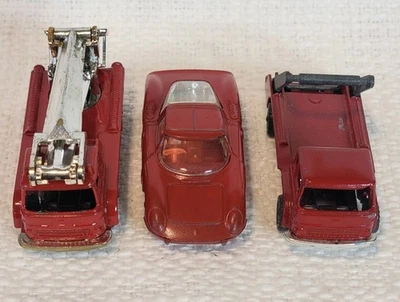 Husky #36 Simon Snorkel Bomberos - Ferrari Berlinetta 250 Rojo Vintage Diecast Foto 1 de 4