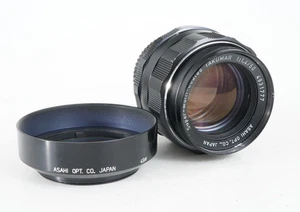 -[EX++]ASAHI PENTAX SMC TAKUMAR 50MM F1.4 OBJEKTIV FÜR M42 MOUNT MIT HOOD(1777) - Bild 1 von 6