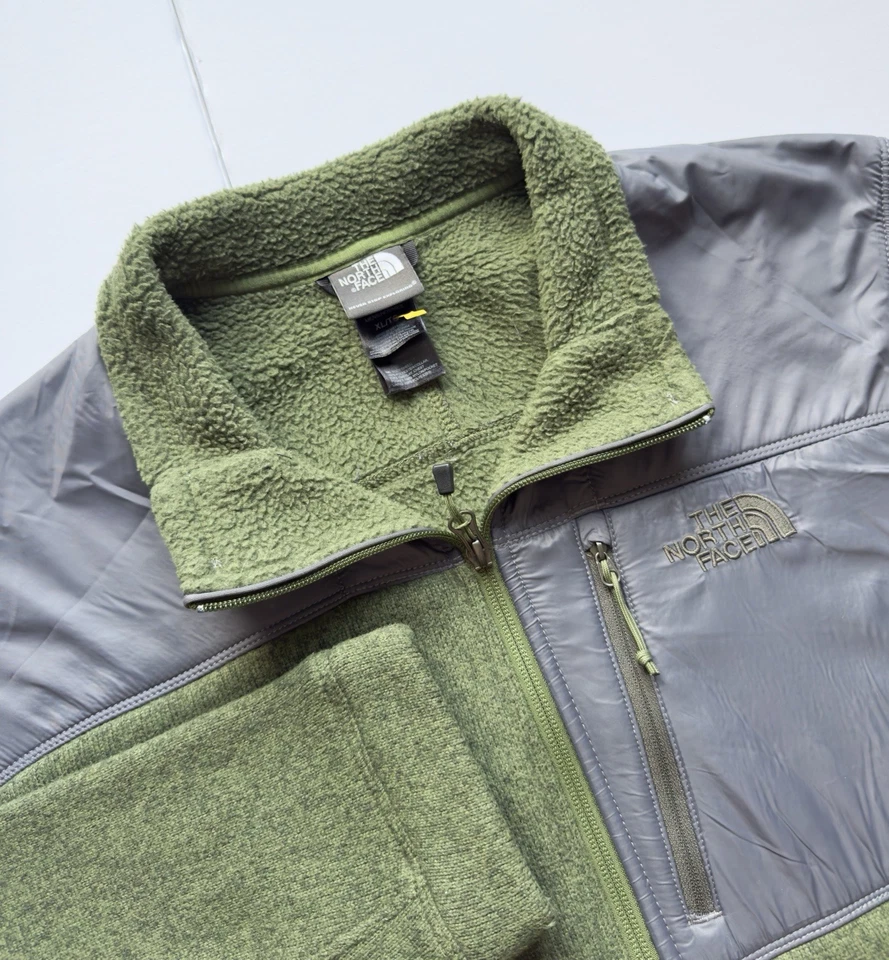 The North Face Mens Gordan Anza Pro High Full Zip Hooded Denali Jacket Fleece XL - Image 1 of 4