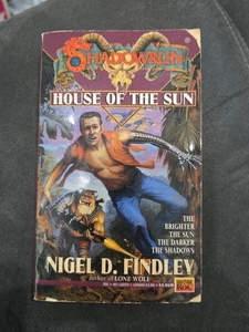 Shadowrun: House of the Sun by Nigel D. Findley 1995 1st Print Mass Market - Bild 1 von 3