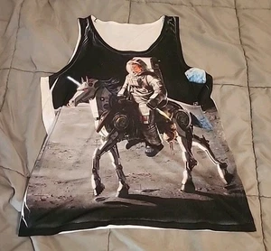 JFK Alien Hunter Unisex Tanktop Größe Large Hergestellt in den USA - Bild 1 von 15