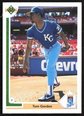 1991 Upper Deck Tom Gordon Kansas City Royals #431 - Image 1 of 2