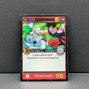 2016 Panini Dragon Ball Z Awakening Red Duck FOIL Prizm #S155 NM - Picture 1 of 2