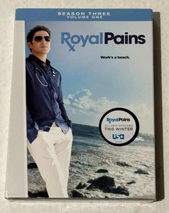 Royal Pains: Season Three Vol 1 DVD 2012 USA Comedy Drama Mark Feuerstein SEALED - Picture 1 of 5