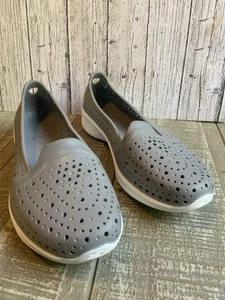 Scarpe da donna Skechers H2GO slip-on acqua nere traforate taglia 6 grigie - Foto 1 di 6