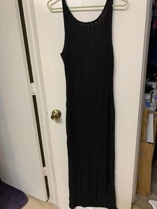 Maxi vestido largo negro talla XL - Imagen 1 de 3