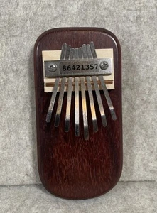 MOUNTAIN MELODIES 8 KEY THUMB PIANO CEDAR BOARD DIATONIC MUSICAL INSTRUMENT - Picture 1 of 6