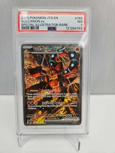 2025 Pokemon Viaggio Insieme Vulcanion ex SIR #182/159 Carta PSA 7 - Foto 1 di 1