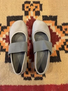 Camper Right Nina Women's Grey Mary Jane Ballet Flats Size 8.5 EU 39 - Picture 1 of 14