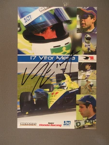 SIGNED Vitor Meira Menards Indy Car Hero Card - Picture 1 of 1
