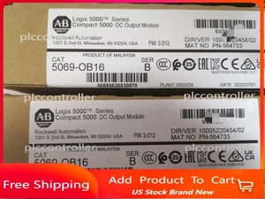 New Sealed Allen Bradley 5069-OB16 CompactLogix DC Output Module SER BCA STOCK - Picture 1 of 3