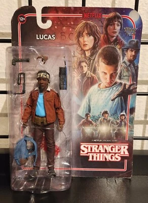 McFarlane Stranger Things 6" inch Lucas Sinclair Figure NEW - Image 1 of 4