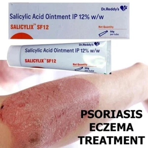 Salicylic Acid SF 12 Ointment 50gm for Psoriasis Eczema Acne Red Spots Treatment - Picture 1 of 5