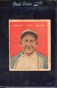 1932 U.S. Caramel #1 Eddie Collins Poor Condition - Picture 1 of 2