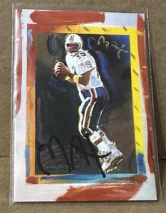 Dan Marino 1997 Topps Gallery Peter Max Autograph Missing Serial # Variant SP🔥 - Picture 1 of 3