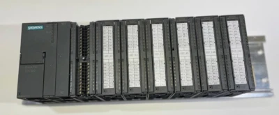 PLC Siemens S7 300 completo di moduli I/O - Immagine 1 di 4