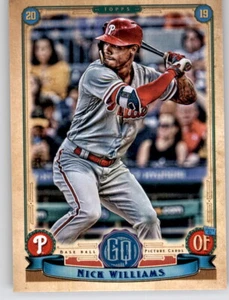 2019 Gypsy Queen Nick Williams MLB Base Card PWE Phillies #70 - Picture 1 of 2