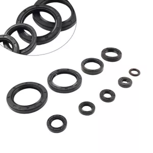 Complete Engine Oil Seal Kit Set 9pcs For Honda CRF250R 2010-2017 - Picture 1 of 9