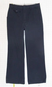 French toast Uniform 16 Girls Navy Blue Khakis Chinos Pants Slacks Stretch C0885 - Picture 1 of 10