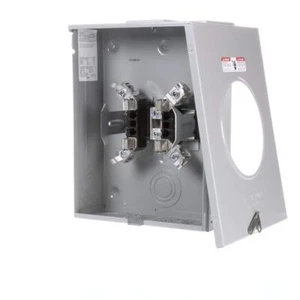 200 Amp 4 Jaw Horn-Bypass Ringless Overhead/Underground Fed Meter Socket - Picture 1 of 4