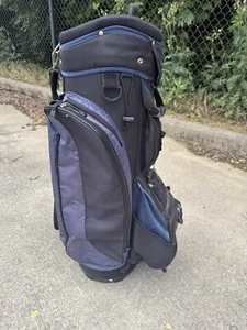 Acuity Golf Bag 11 Way Blue EUC - Picture 1 of 9