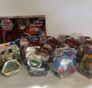 NOS Bakugan Lot Of 9 Battle Planet Arena, Geogan, Cubbo, Ventus Dragonoid, etc. - Picture 1 of 12