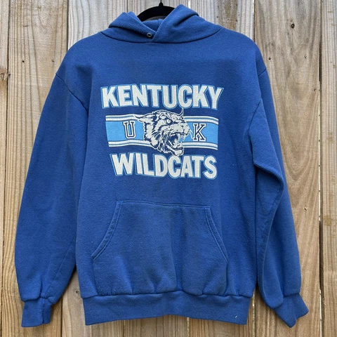 Vintage University of Kentucky Wildcats hoodie jacket mens size medium Cover
