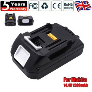 Batería 14,4 V para Makita BL1415 BL1440 BL1450 194066-1 194065-3 DJV141 BMR101 - Imagen 1 de 12