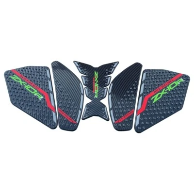 3D Rubber Fuel Gas Tank Pad Protector Decals Compatible With ZX-10R ZX10R - Image 1 of 4