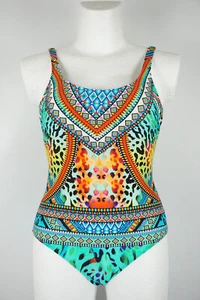 Alba Moda Badeanzug Größe 36 B - 38 C Cup Bademode Bunt Mehrfarbig Schwimmanzug - Bild 1 von 5