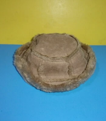 The Childrens Place Tan Faux fur hat for girls size 4-6  - Image 1 of 3